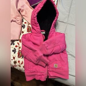 Carhartt Black and Pink Jacket